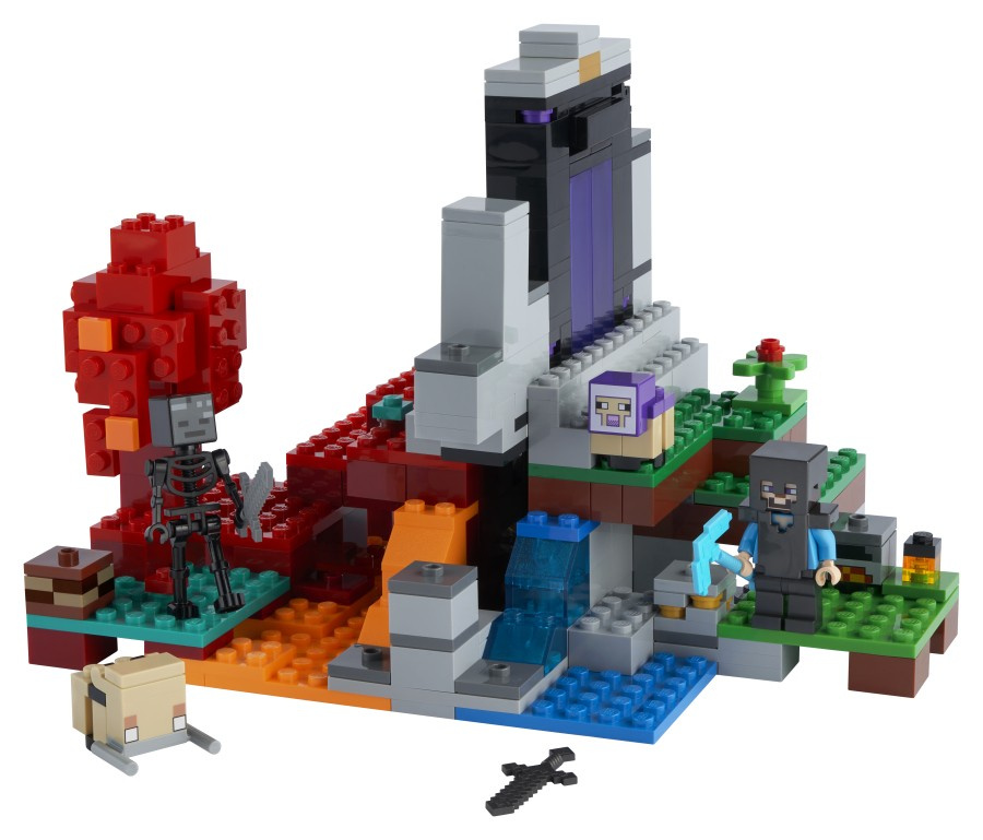 LEGO  MINECRAFT  Zniszczony portal 21172