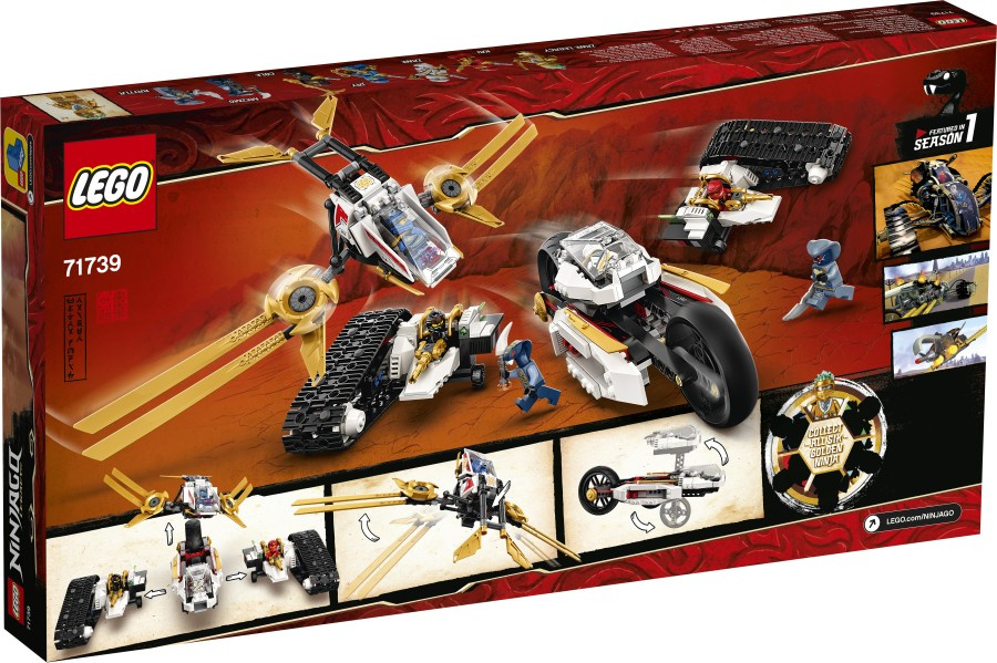 LEGO NINJAGO  Pojazd ultradźwiękowy 71739