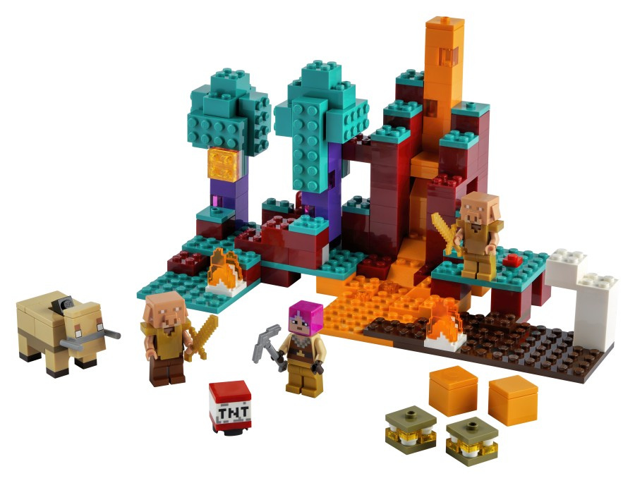 LEGO MINECRAFT  Spaczony las 21168