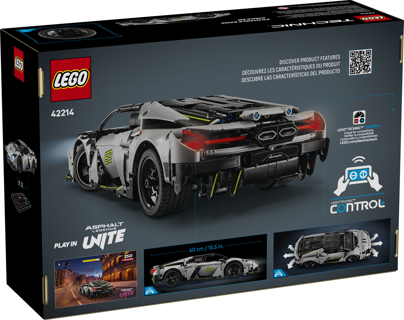 Lego Technic 42214 Supersamochód Lamborghini Revuelto