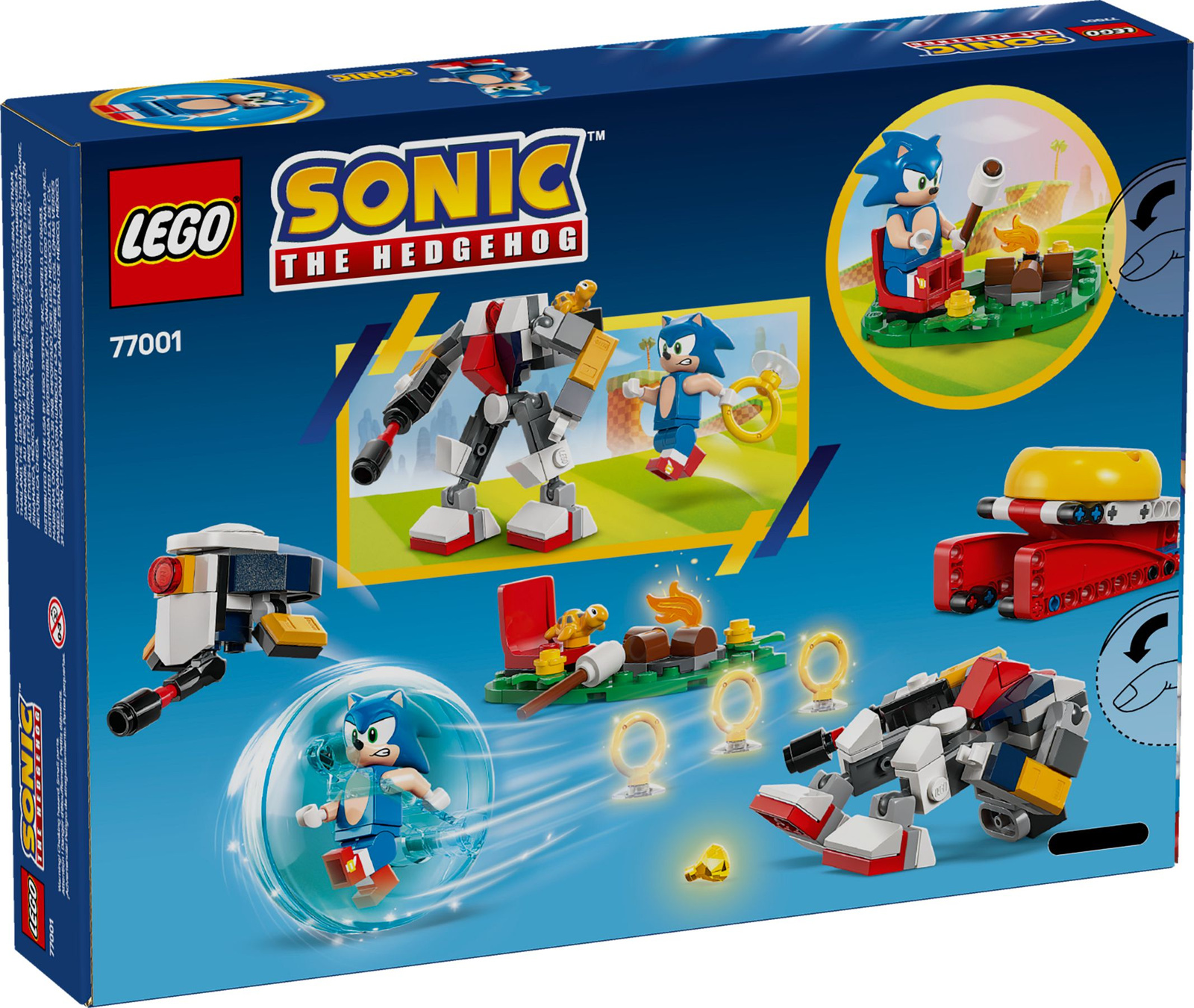 Lego Sonic 77001 Sonic i biwakowa bitwa