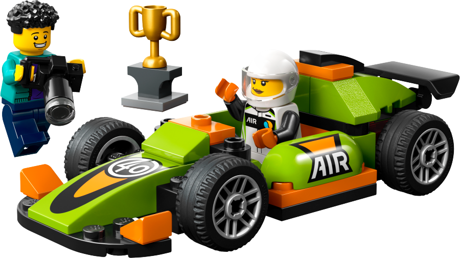 LEGO CITY Zielony samochód wyścigowy 60399