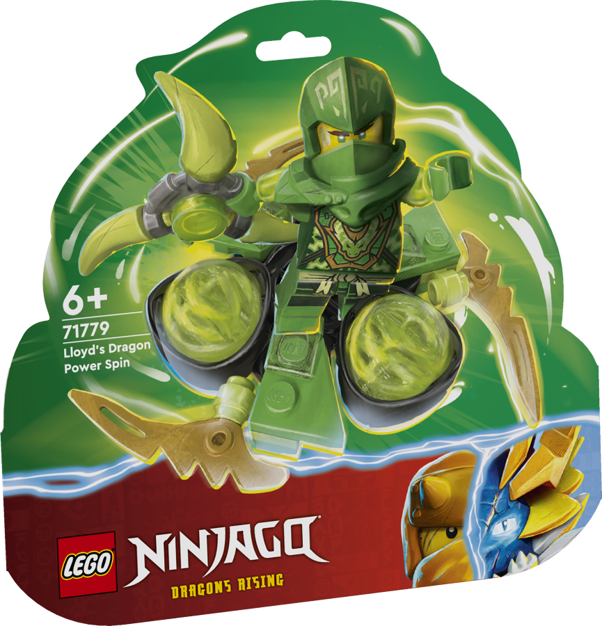 lego ninjago Smocza moc Lloyda — obrót spinjitzu 71779