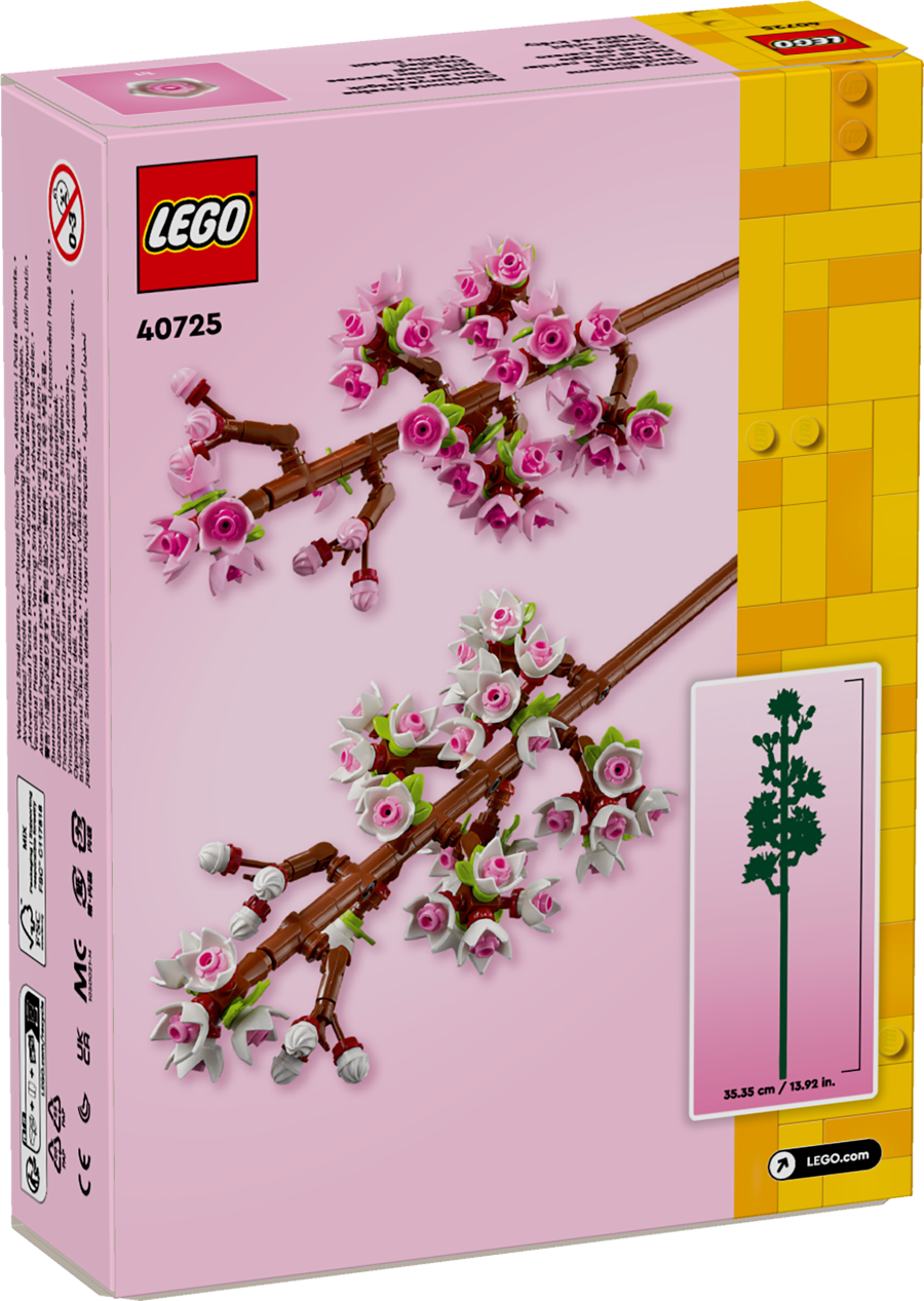 LEGO ICONS Kwiaty wiśni 40725
