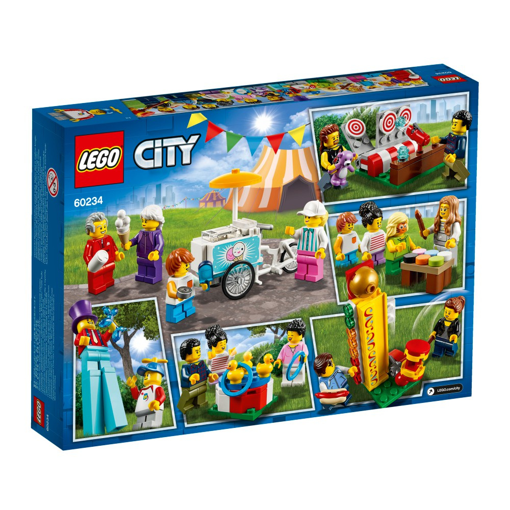 CITY  60234 WESOŁE MIASTECZKO - ZESTAW MINIFIGUREK
