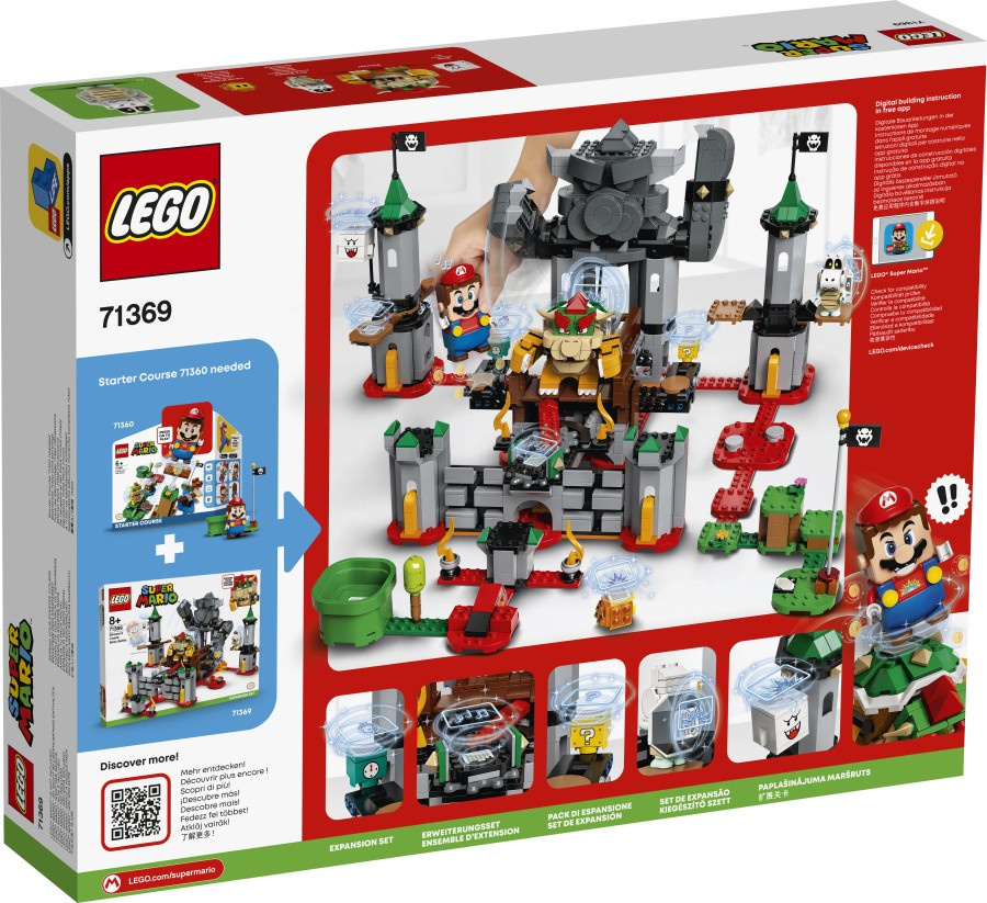 LEGO SUPER MARIO  Super Mario - Walka w zamku Bowsera - zestaw rozszerzający 71369
