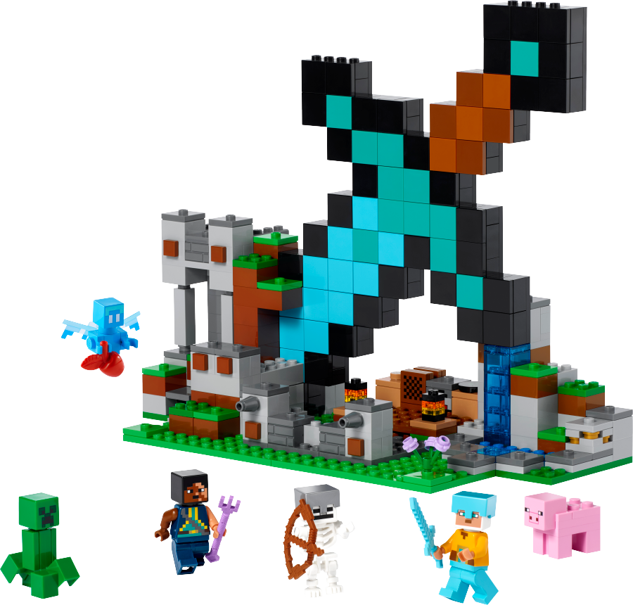 LEGO MINECRAFT Bastion miecza 21244