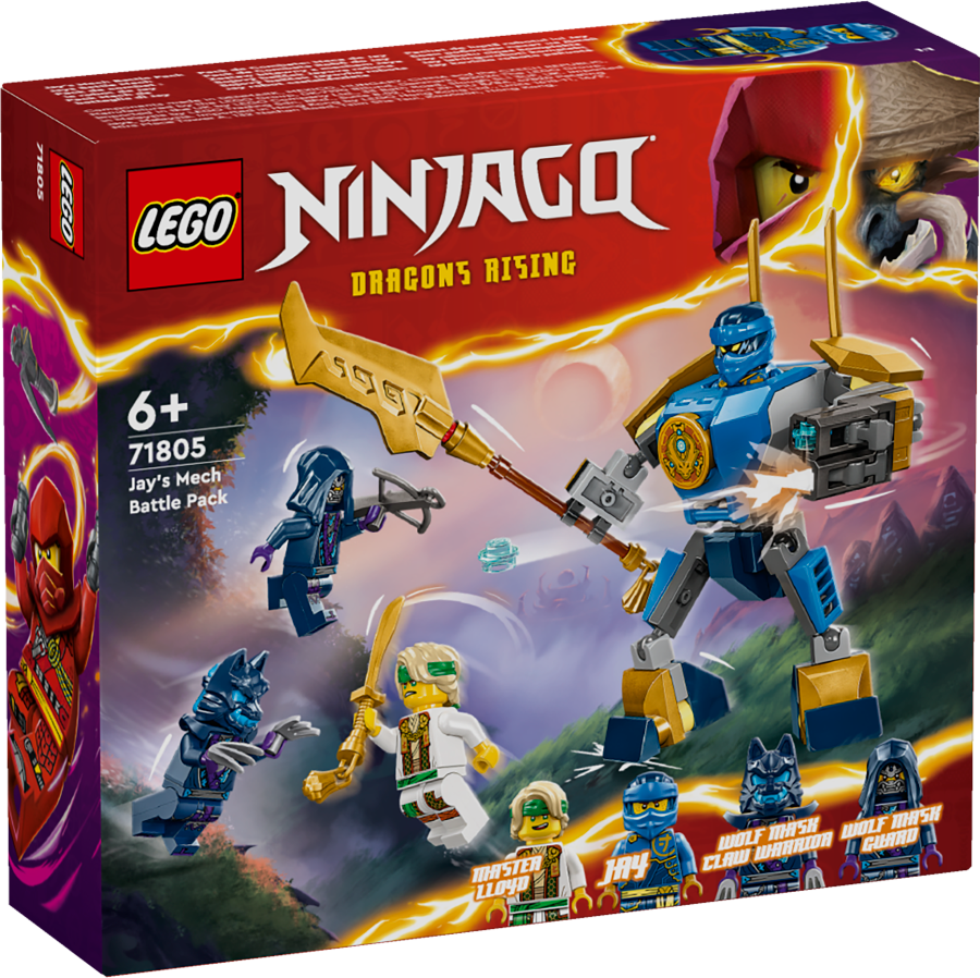 LEGO NINJAGO Zestaw bitewny z mechem Jaya 71805