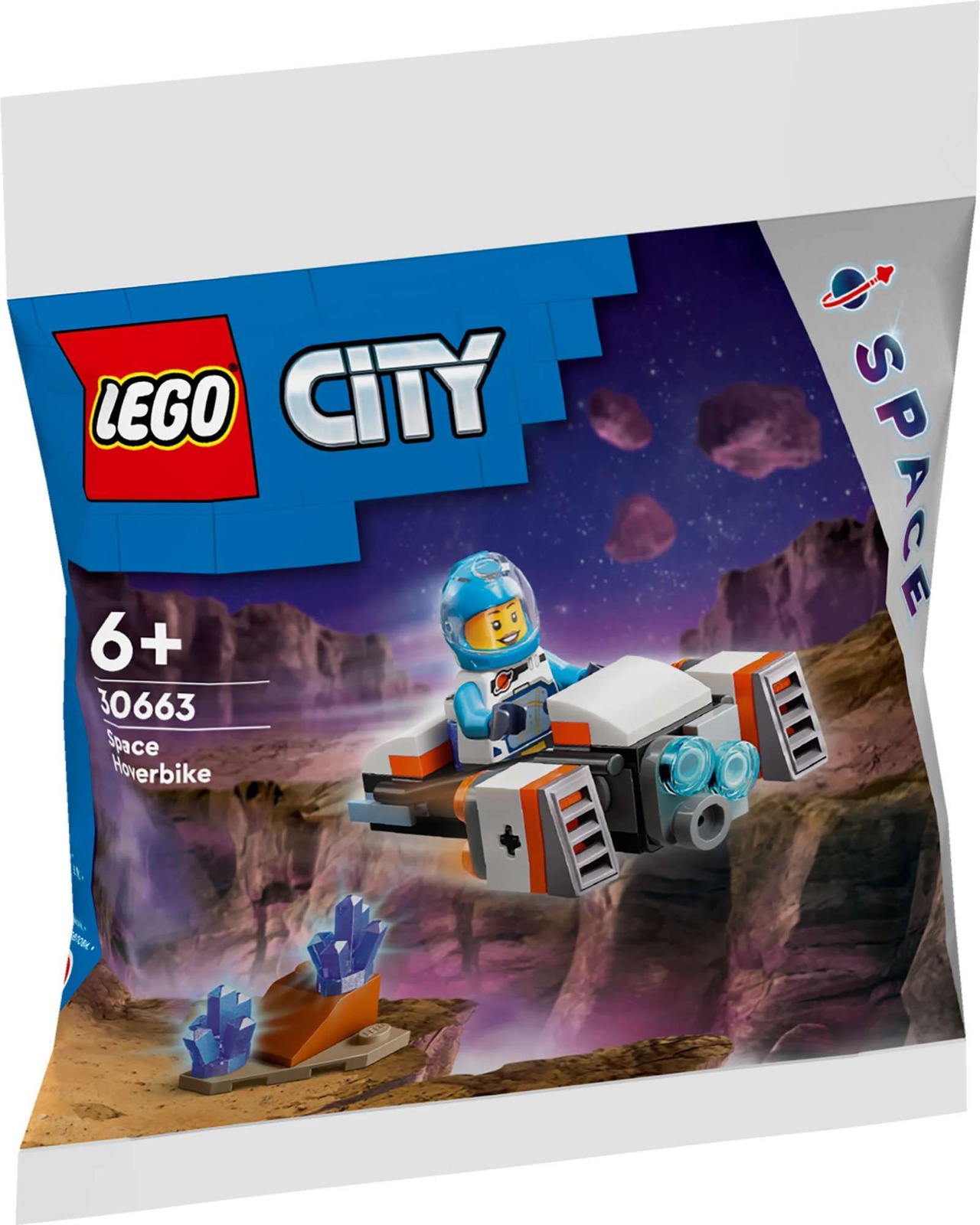 Lego City 30663 Kosmiczny latający motocykl