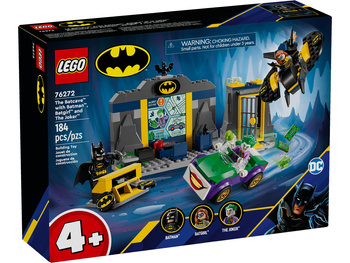 Lego Super Heroes 76272 Jaskinia Batmana z Batmanem, Batgirl i Jokerem