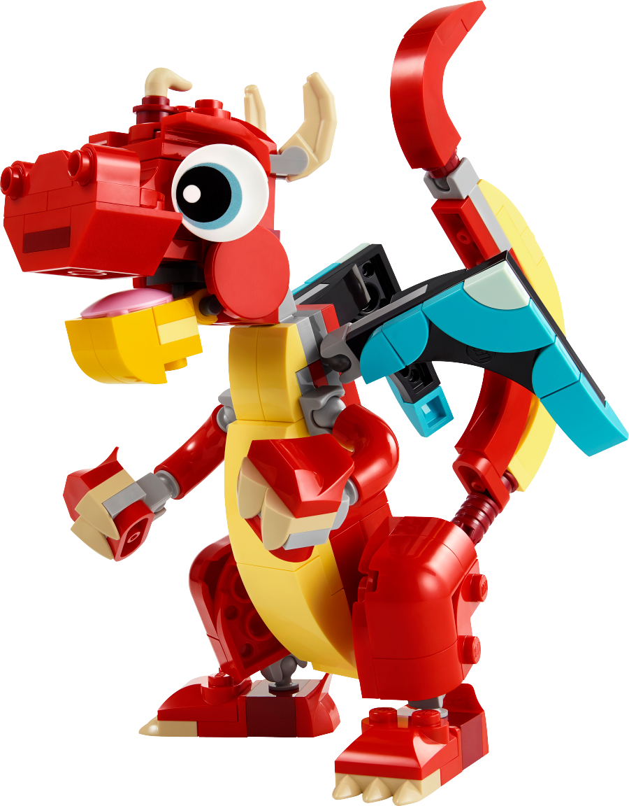 LEGO CREATOR Czerwony smok 31145