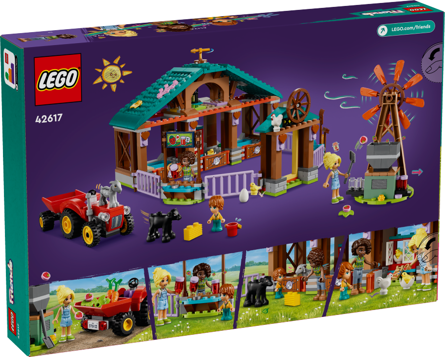 LEGO FRIENDS Rezerwat zwierząt gospodarskich 42617