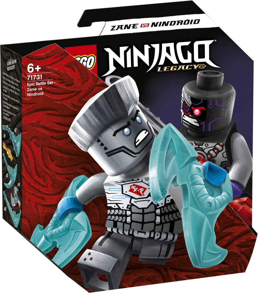 LEGO NINJAGO  Epicki zestaw bojowy — Zane kontra Nindroid 71731
