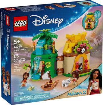 Lego Disney 43260  Zabawy Vaiany na wyspie