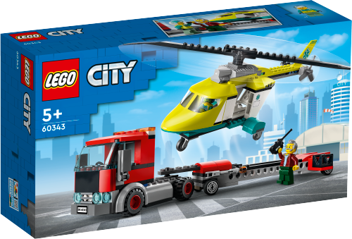 LEGO CITY Laweta helikoptera ratunkowego 60343