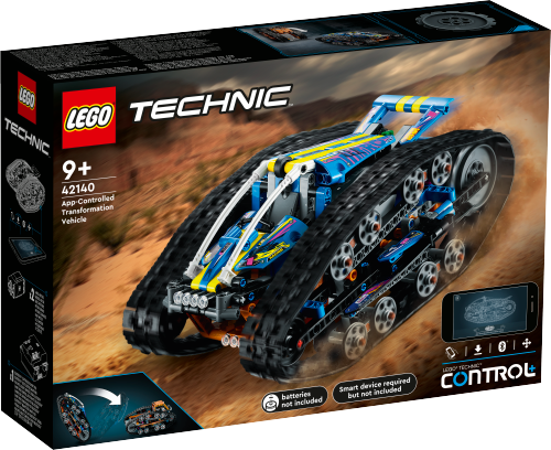 LEGO TECHNIC Zmiennokształtny pojazd sterowany przez aplikację 42140