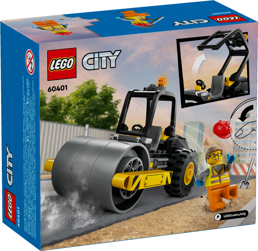 LEGO CITY Walec budowlany 60401
