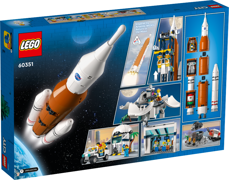LEGO CITY Start rakiety z kosmodromu 60351