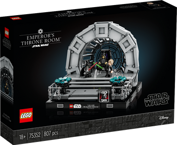 LEGO STAR WARS Diorama: Sala tronowa Imperatora™ 75352
