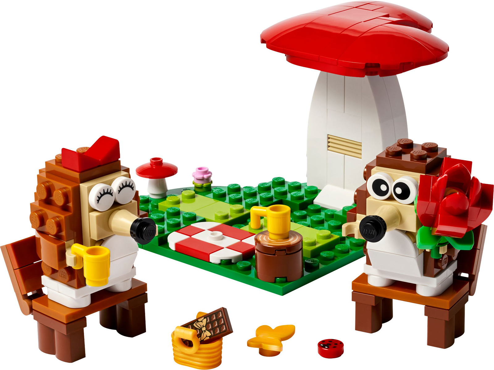 Lego Okolicznościowe 40711 Piknik pary jeżyków