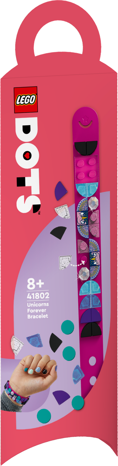 LEGO DOTS Jednorożce rządzą — bransoletka 41802