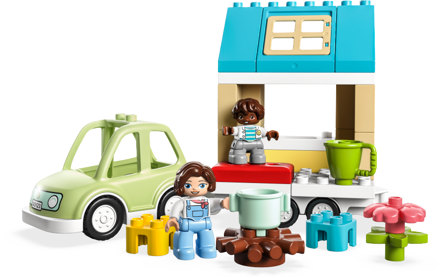 LEGO DUPLO Dom rodzinny na kółkach 10986
