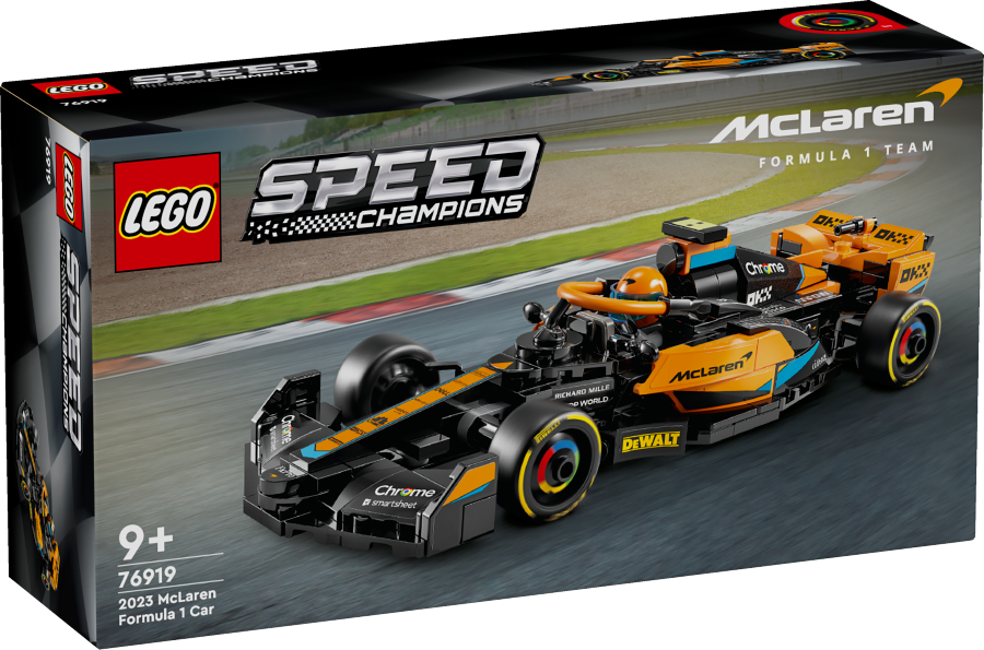 LEGO SPEED CHAMPIONS Samochód wyścigowy McLaren Formula 1 wersja 2023 76919