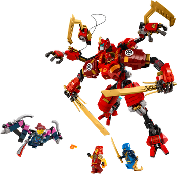 LEGO NINJAGO Wspinaczkowy mech ninja Kaia 71812