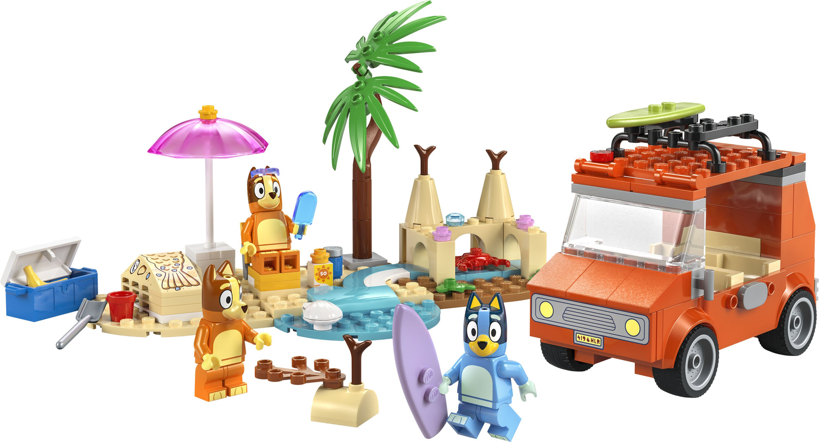 Lego Bluey 11202 Blue i rodzinna wycieczka samochodem