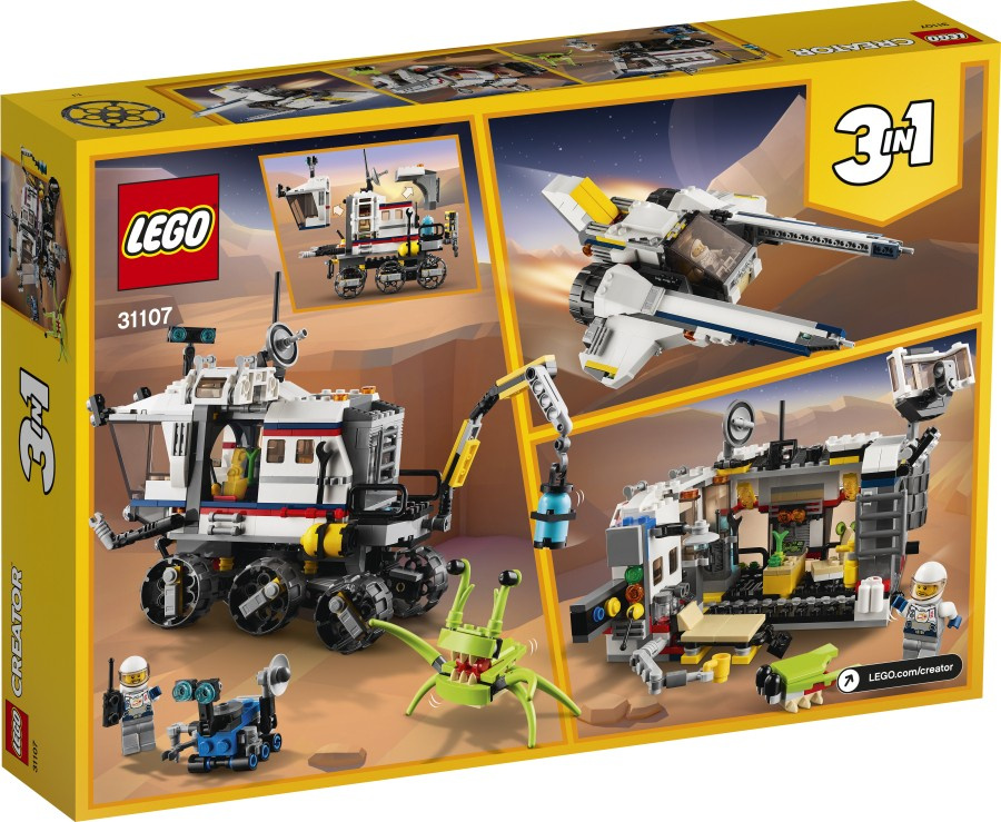 LEGO CREATOR  Łazik kosmiczny 31107