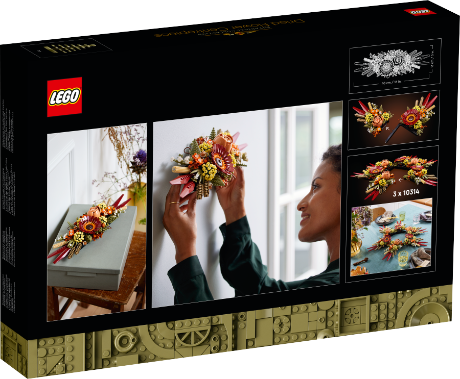 LEGO ICONS Stroik z suszonych kwiatów 10314