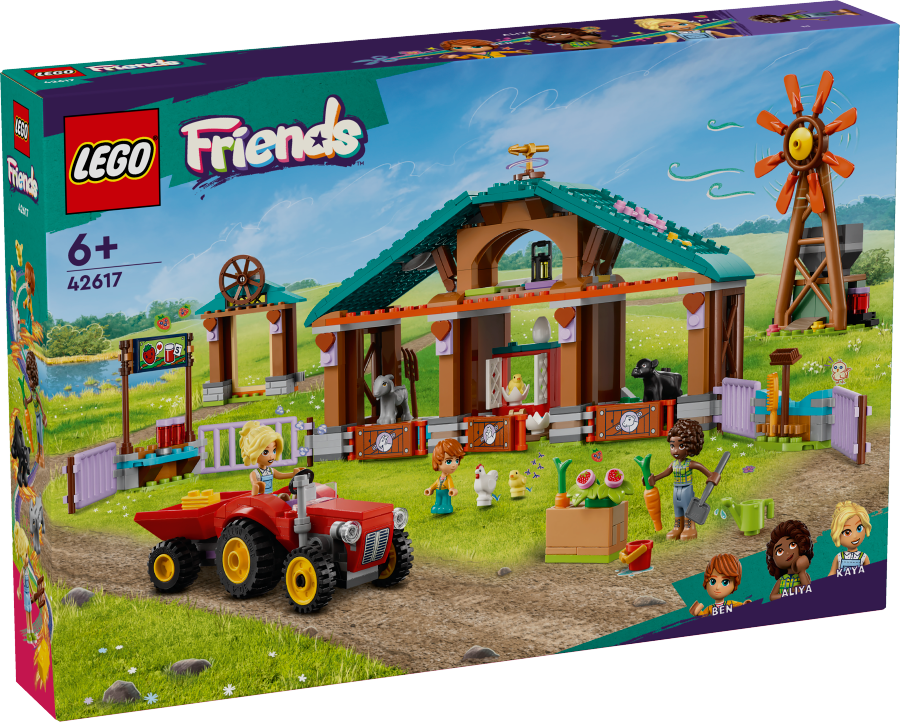 LEGO FRIENDS Rezerwat zwierząt gospodarskich 42617