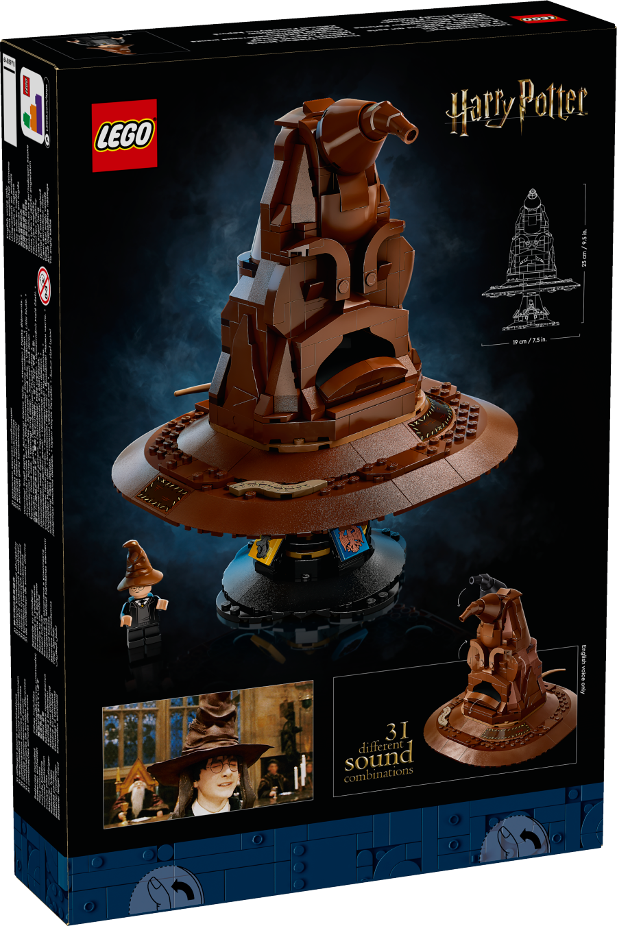 LEGO HARRY POTTER Mówiąca Tiara Przydziału 76429