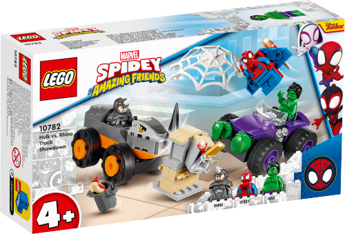 LEGO SUPER HEROES Hulk kontra Rhino — starcie pojazdów 10782