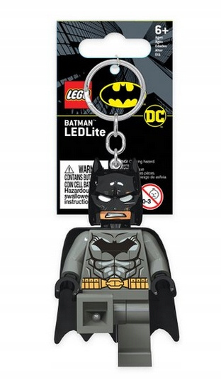 Breloczek LEGO KE92H Latarka Batman Grey SUPER HEROES DC