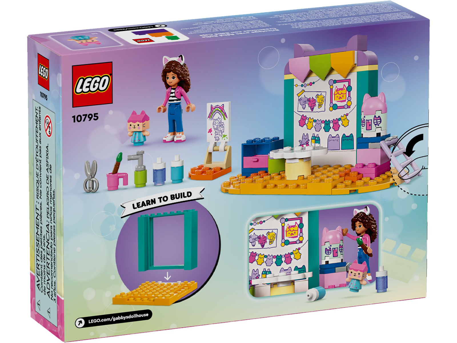 Lego  Gabby's Dollhouse 10795 Prace ręczne z Tekturzątkiem