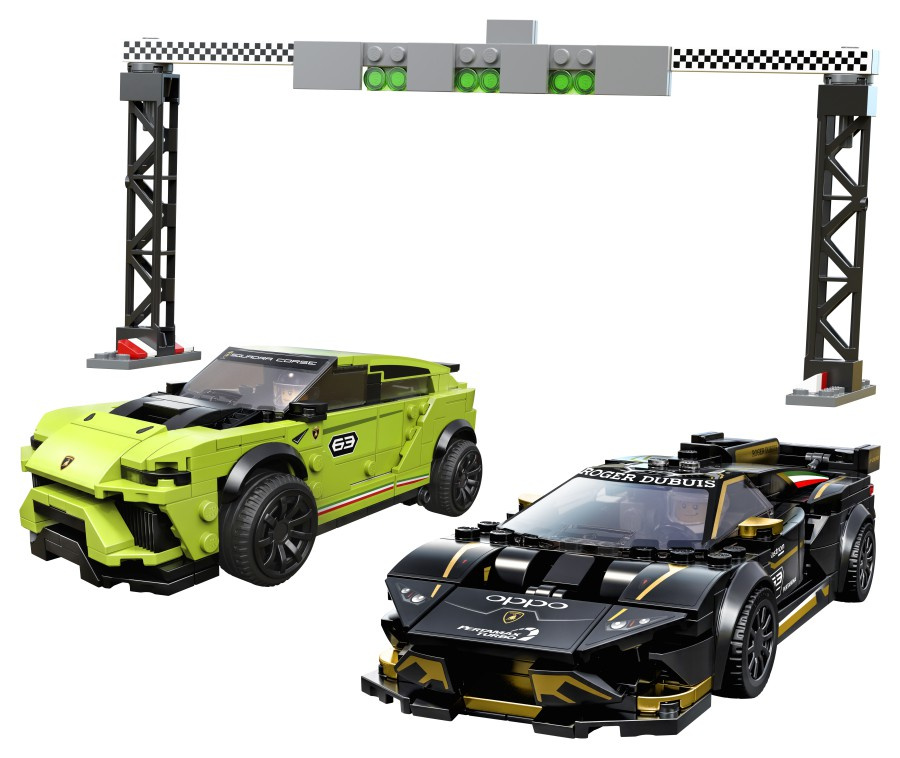 LEGO SPEED CHAMPIONS  Lamborghini Urus ST-X i Lamborghini Huracan Sport Trofeo EVO 76899