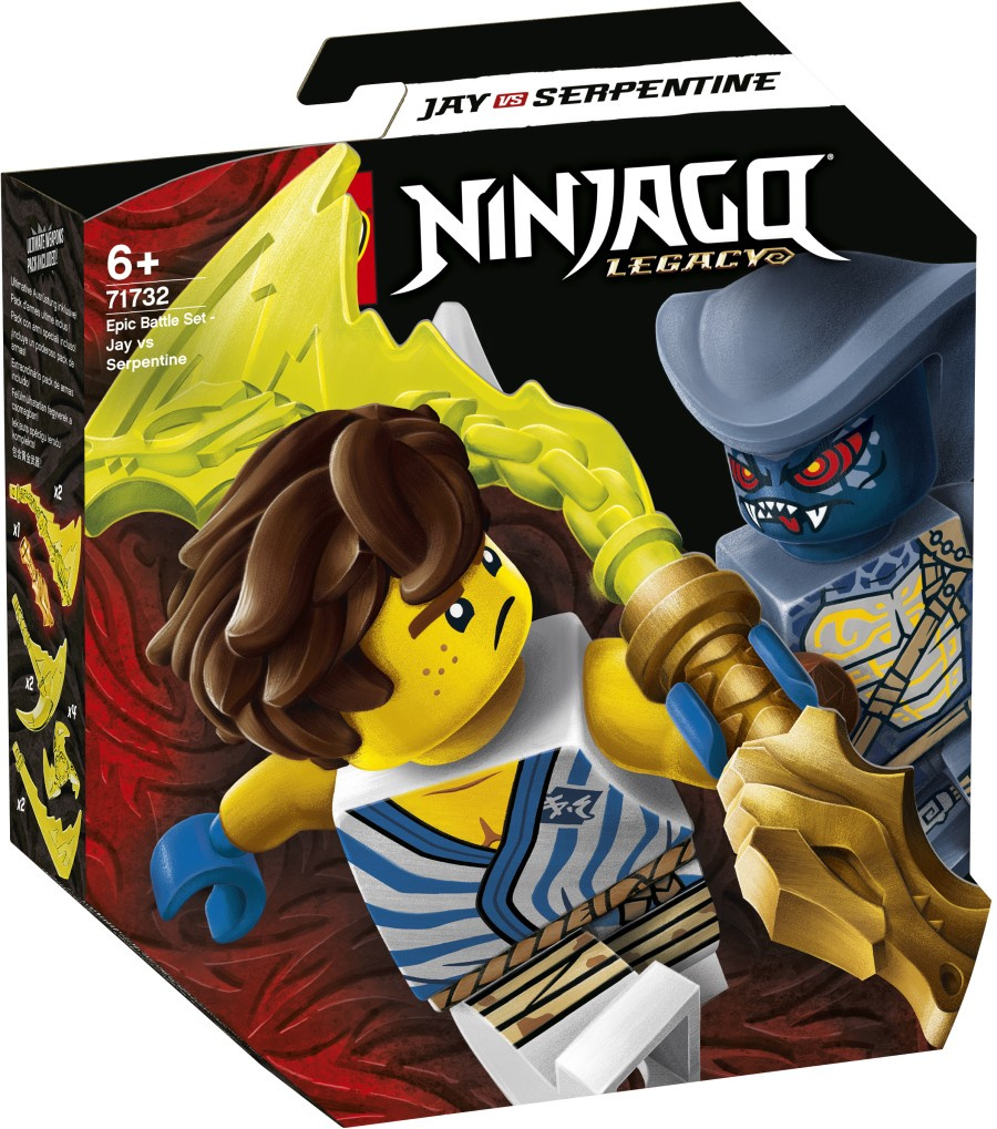 LEGO NINJAGO  Epicki zestaw bojowy — Jay kontra Serpentine 71732