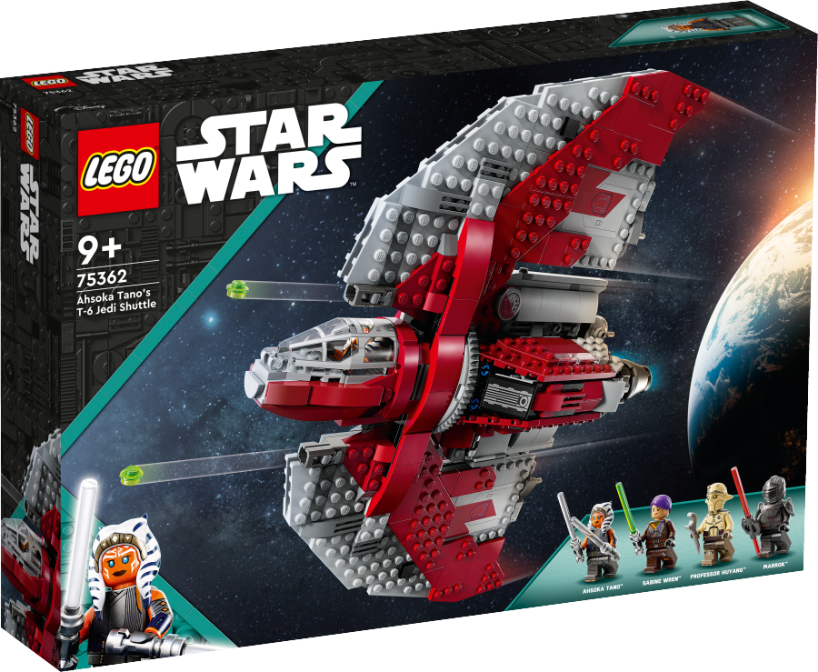 LEGO STAR WARS Prom kosmiczny Jedi T-6 Ahsoki Tano 75362