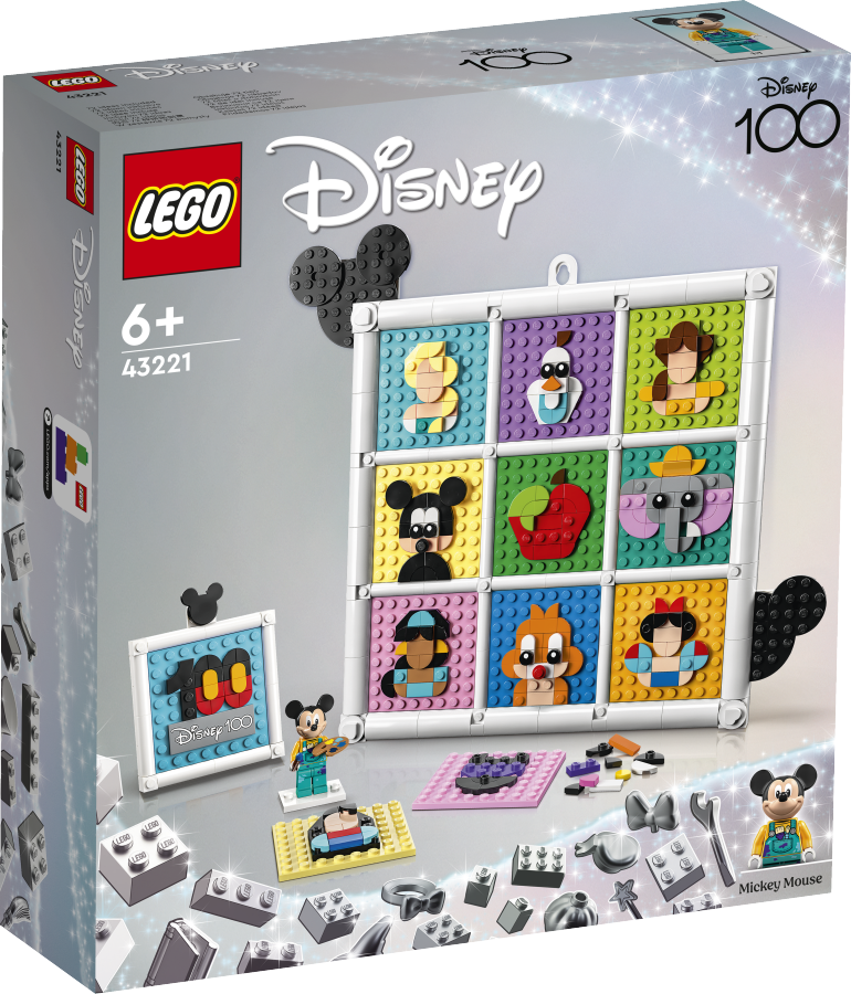 LEGO DISNEY 100 lat kultowych animacji Disneya 43221