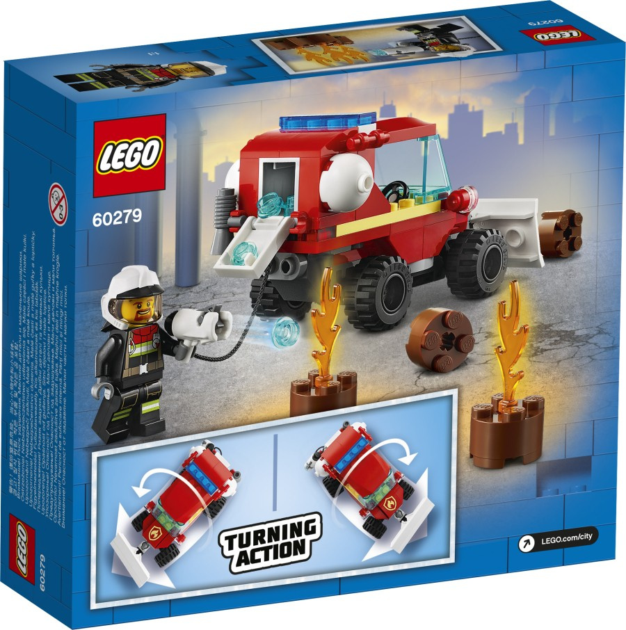 LEGO CITY  Mały wóz strażacki 60279