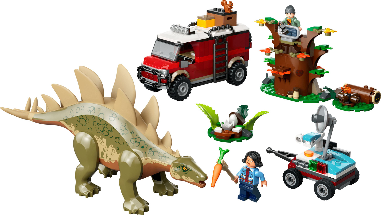 LEGO Jurassic World 76965 Dinomisje: odkrycie stegozaura