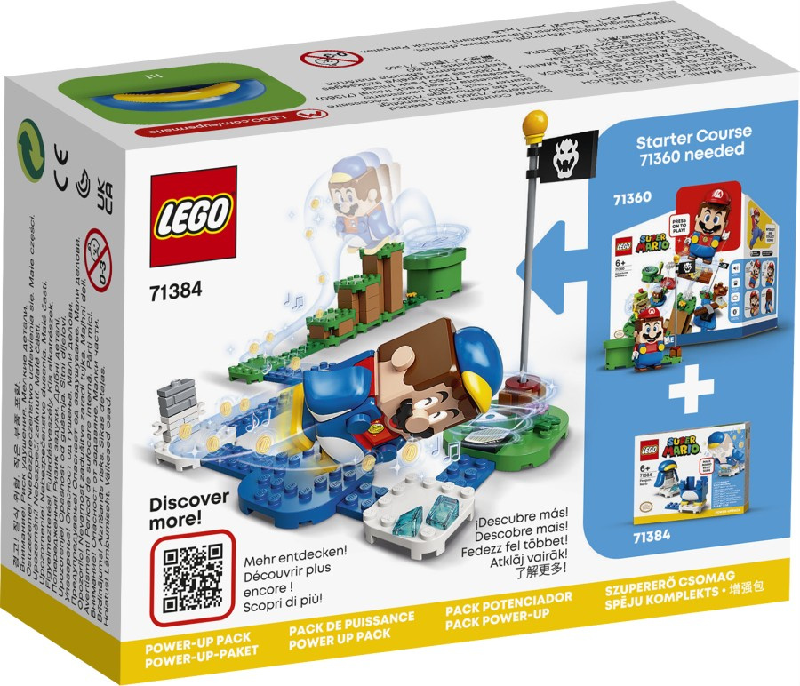 LEGO SUPER MARIO  Mario pingwin— ulepszenie 71384