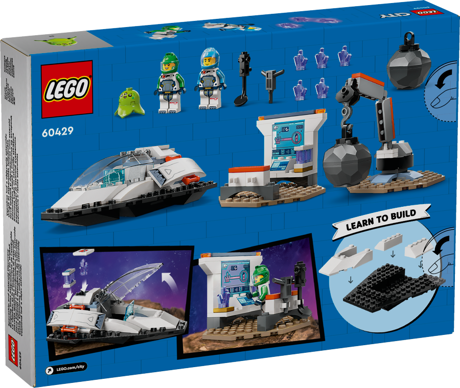 LEGO CITY Statek kosmiczny i odkrywanie asteroidy 60429