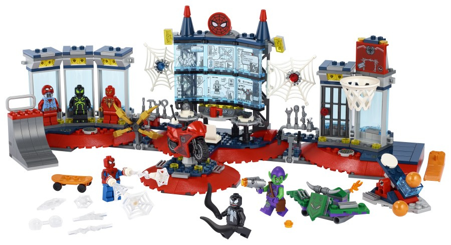LEGO SUPER HEROES  Atak na kryjówkę Spider-Mana 76175