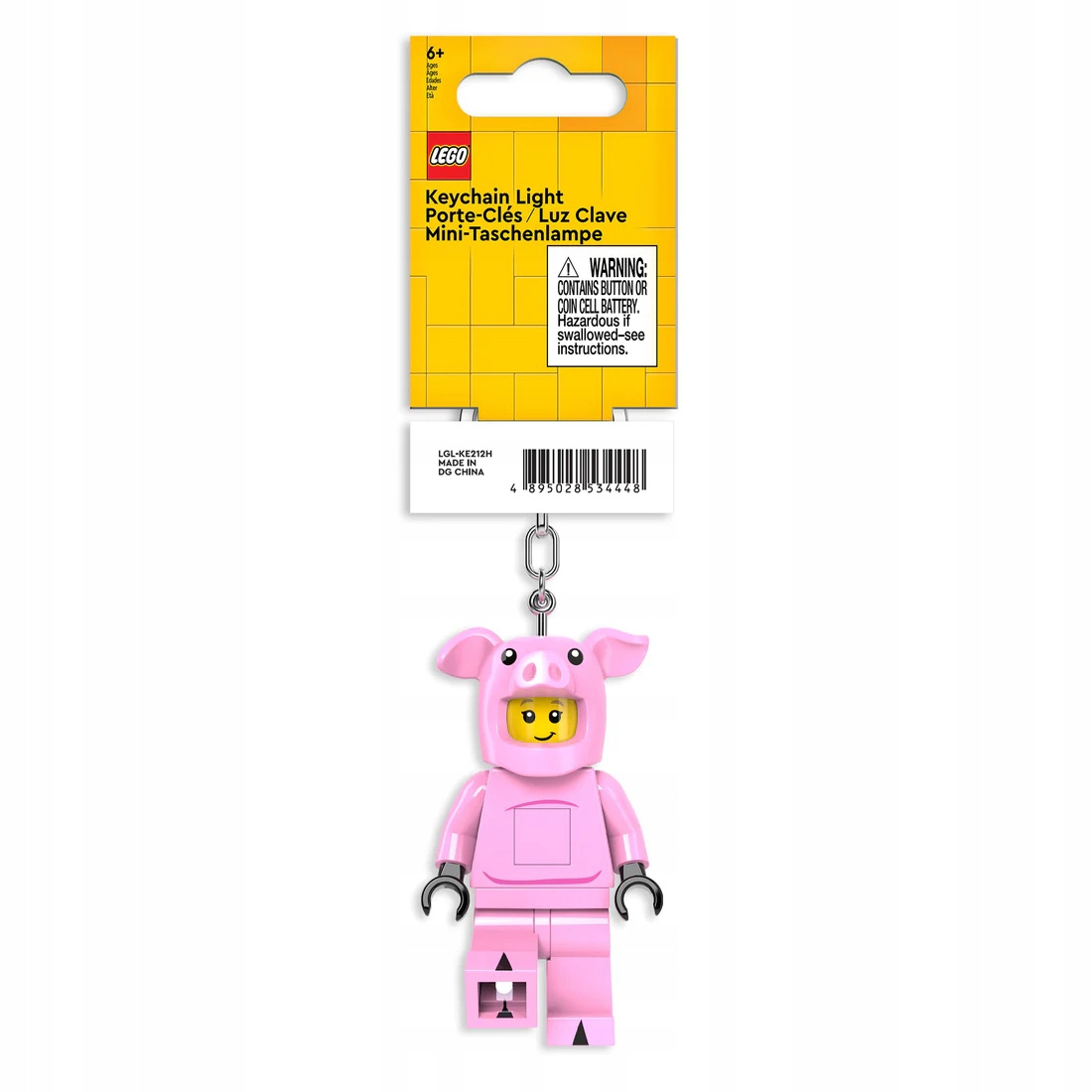 Brelok z Latarką Lego Świnka