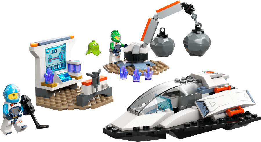 LEGO CITY Statek kosmiczny i odkrywanie asteroidy 60429