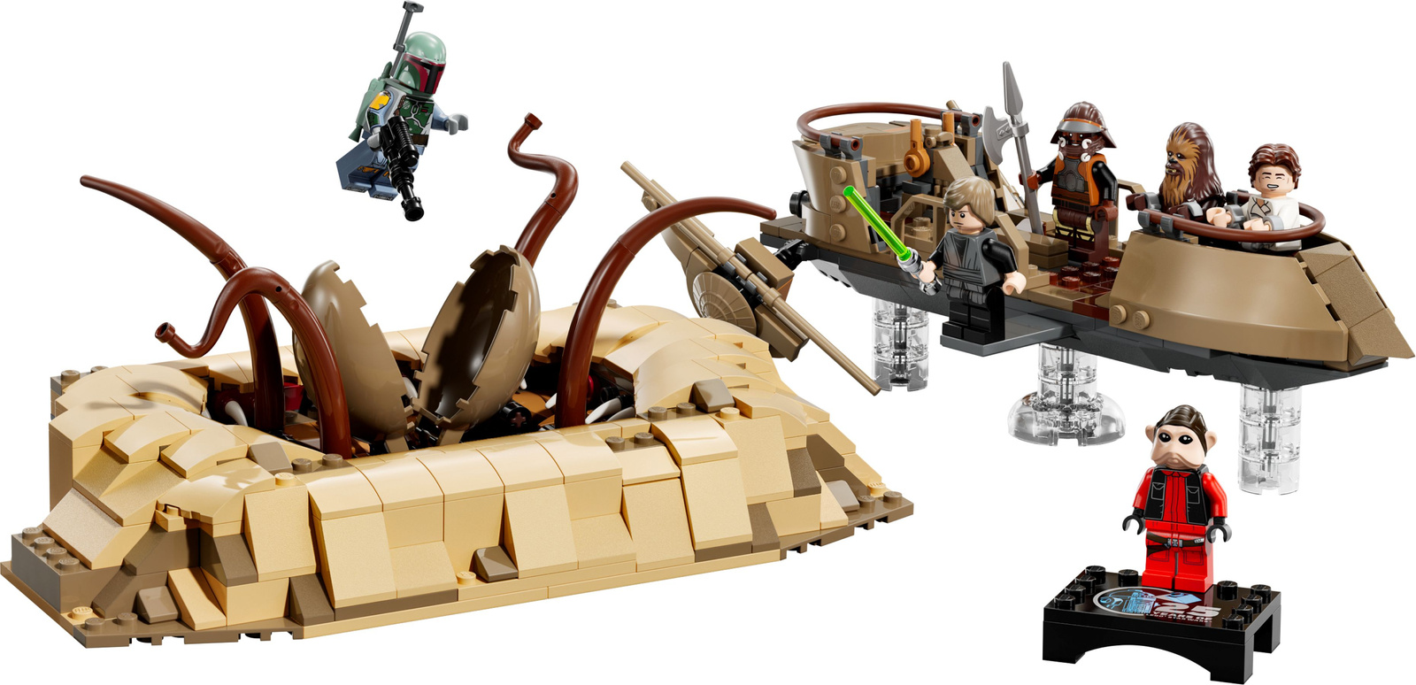 Lego Star Wars 75396 Pustynna barka i jama sarlacca