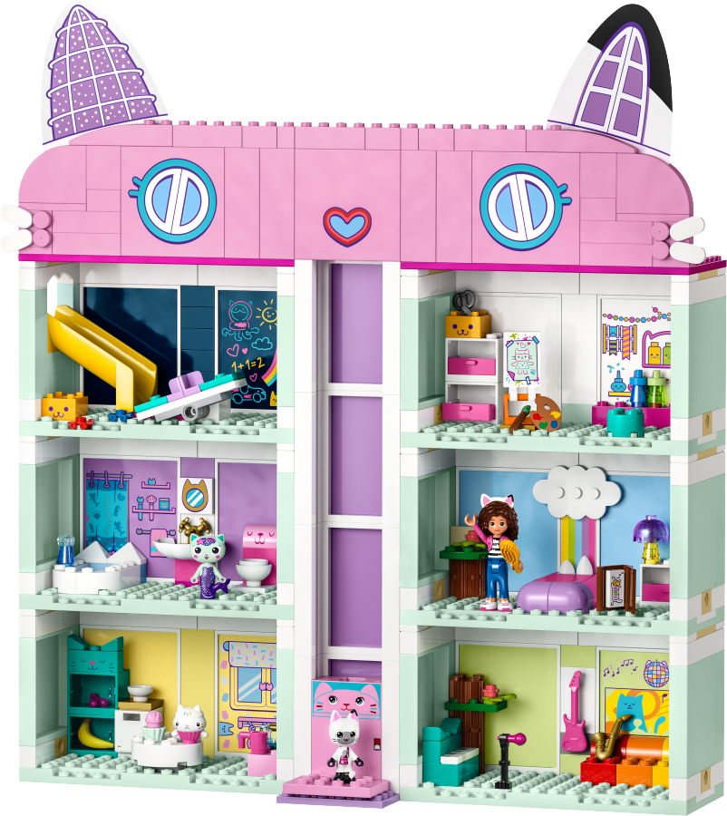 LEGO Gabby's Dollhouse Koci domek Gabi 10788