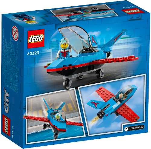 LEGO CITY Samolot kaskaderski 60323